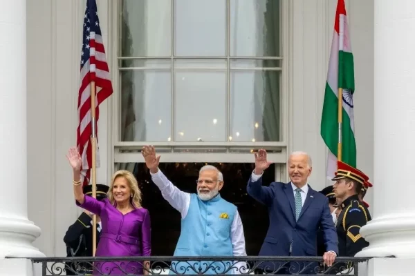 Biden Hosts Grand Reception for Indian PM Modi