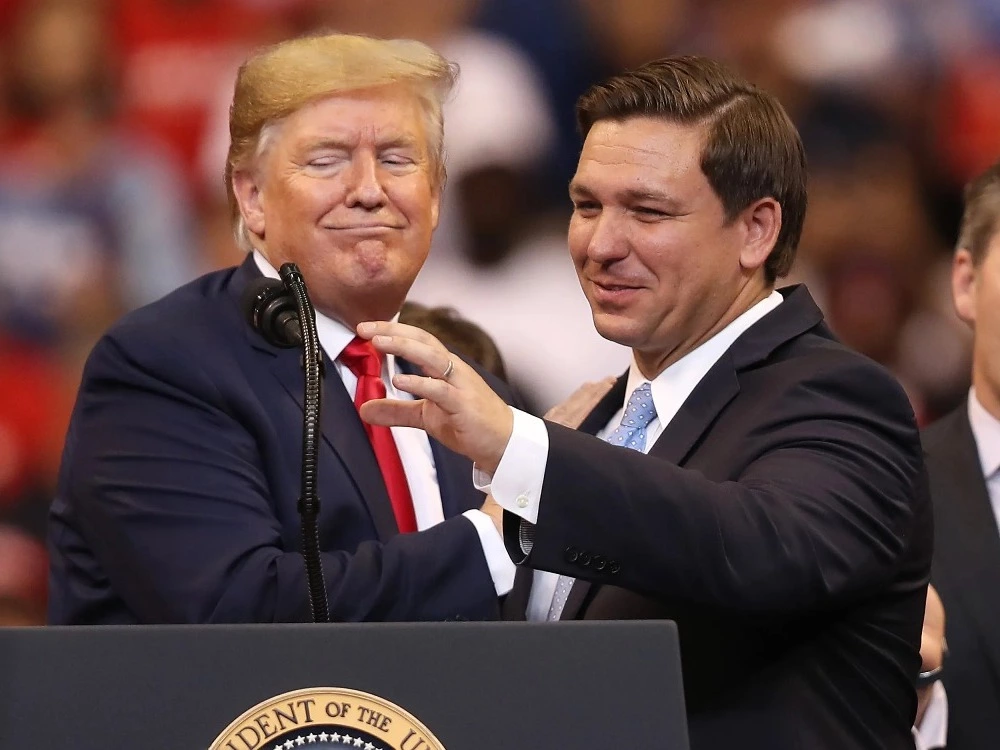 DeSantis Tactful in Escalating Trump War