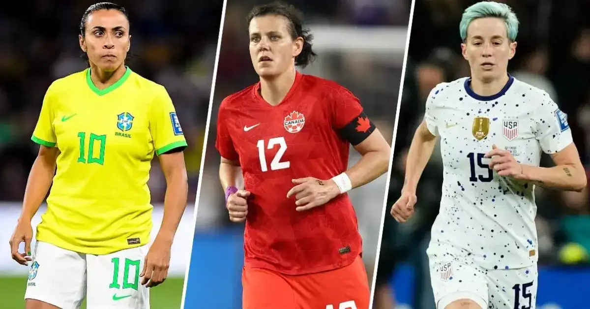 Iconic Stars Marta, Sinclair & Rapinoe Retire After WWC23