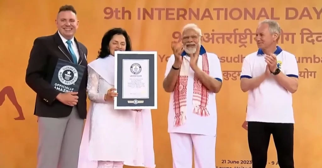 Yoga Advocate Now Honored Guest: Modi Joins Biden