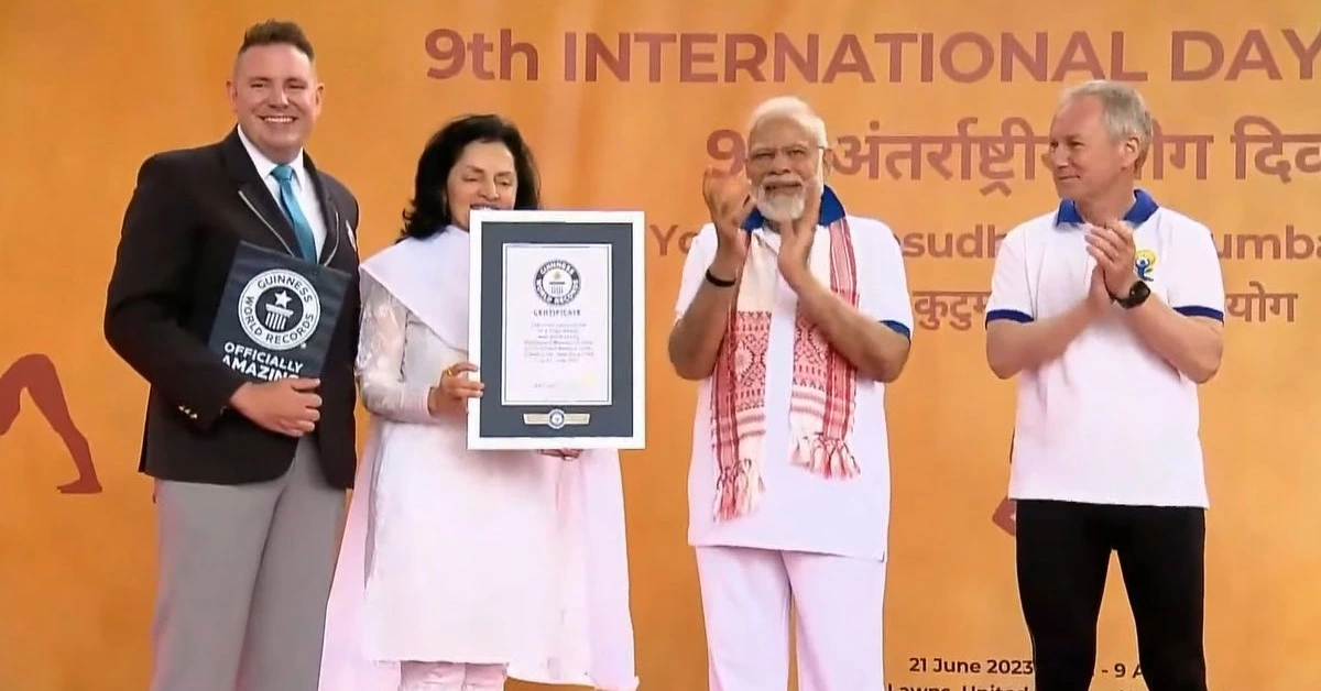 Yoga Advocate Now Honored Guest: Modi Joins Biden