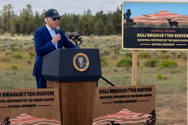 Prez Joe Biden Elevates Tribal Grand Canyon Monument