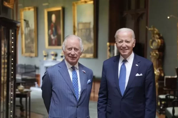 Prez Joe Biden Meets King Charles III at Windsor Castle