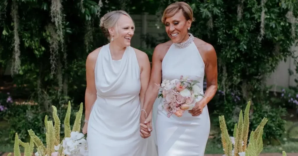 Robin Roberts Marries Amber Laign In 'Magical' Backyard Ceremony